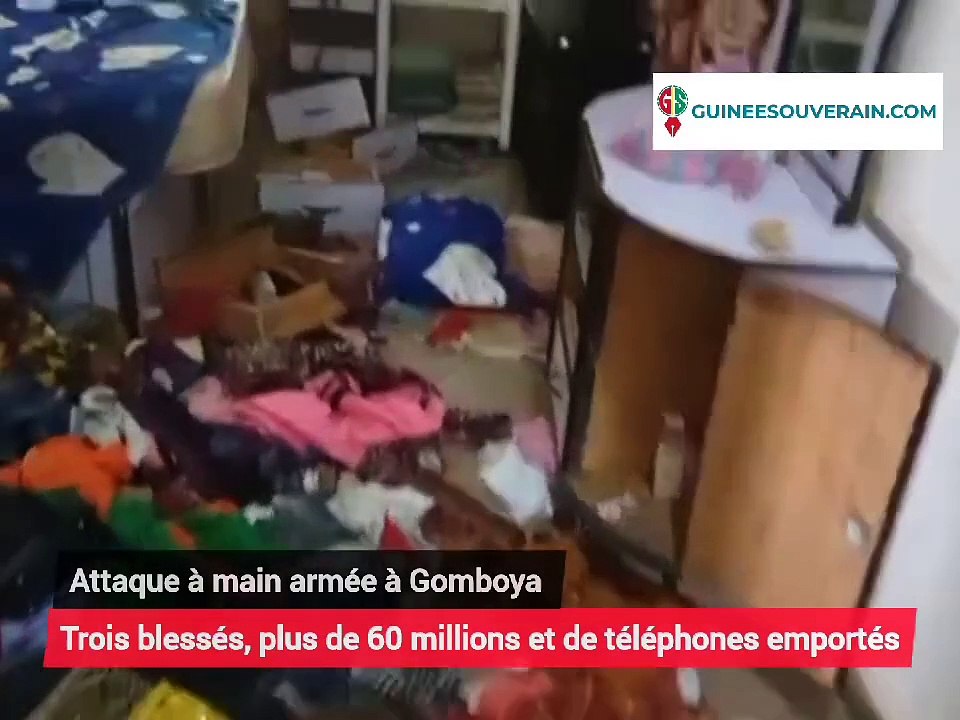 Une famille victime d’une attaque à mains armées  à Gomboya