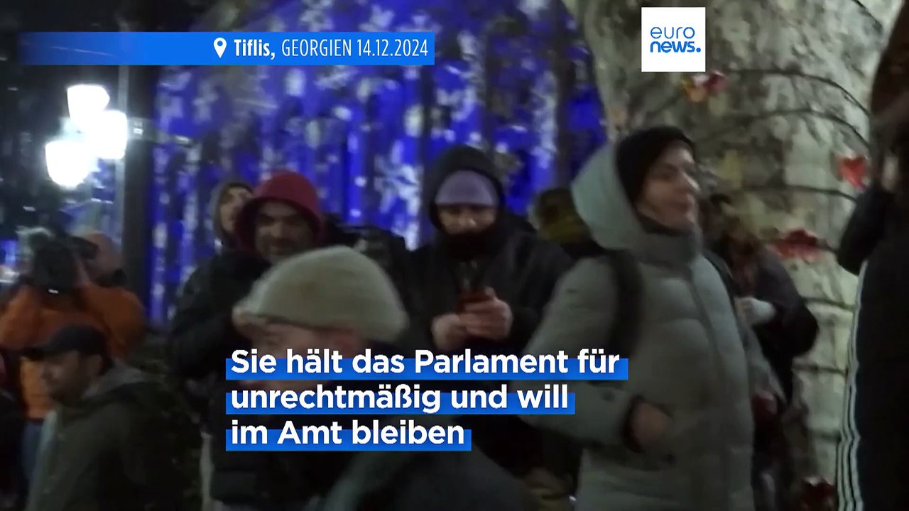 Surabischwili: Präsidentenwahl in Georgien„eine Verhöhnung der Demokratie“