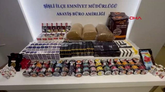 İstanbul’da kaçak sigara ve sahte içki operasyonu: 4 gözaltı