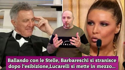 Ballando con le Stelle, Barbareschi si stranisce dopo l’esibizione,Lucarelli si mette in mezzo...