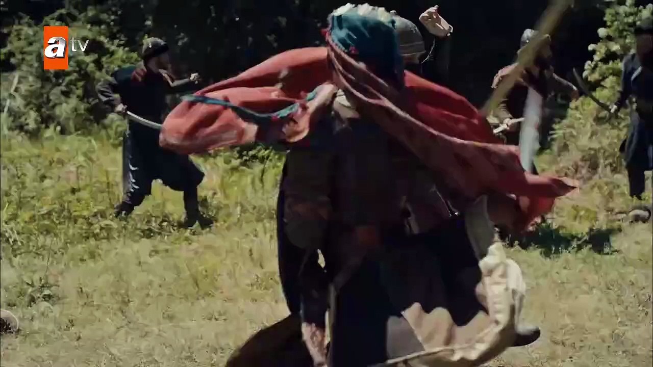 Kurulus Osman Urdu | Season 2 Episode 150 Scene 3 | Bamsi Sahab ke akhiri alfaaz!