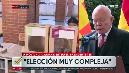 Judiciales: “Esta elección es mucho más complejas”, que las del 2020, dice presidente del TSE en el arranque de la jornada electoral