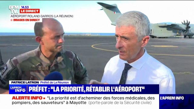 Mayotte: La priorité des priorités, c'est de rouvrir l'aéroport , déclare le préfet de La Réunion
