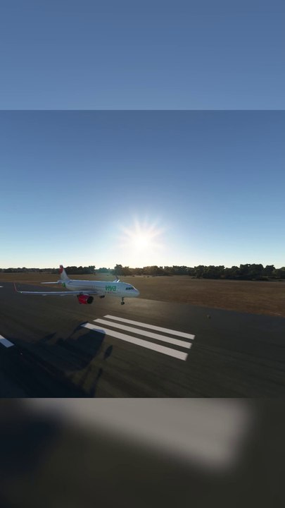 Enchanting Landing: Viva Aerobus A320neo at Leonardo da Vinci–Fiumicino Airport (FCO), Rome, Italy  #flights #fly #flightlovers #Canada #USA #Japan  #aviation #A320neo #flying #FlyingLovers #aviationlovers #landinglovers