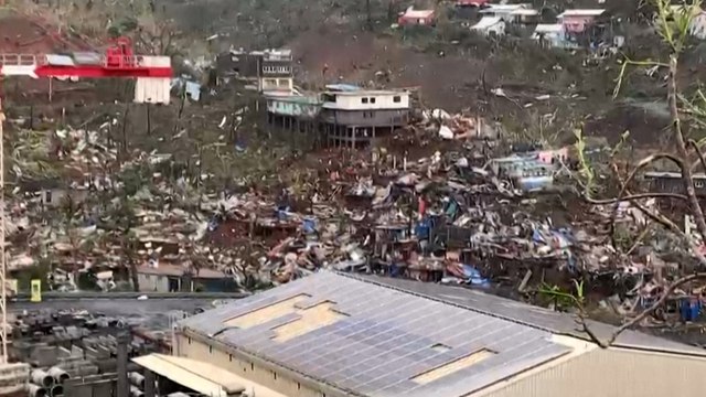 Cyclone Chido à Mayotte : les images de désolation d’un archipel ravagé
