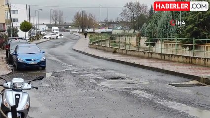 Tekirdağ'da Kuvvetli Yağış Hayatı Olumsuz Etkiliyor