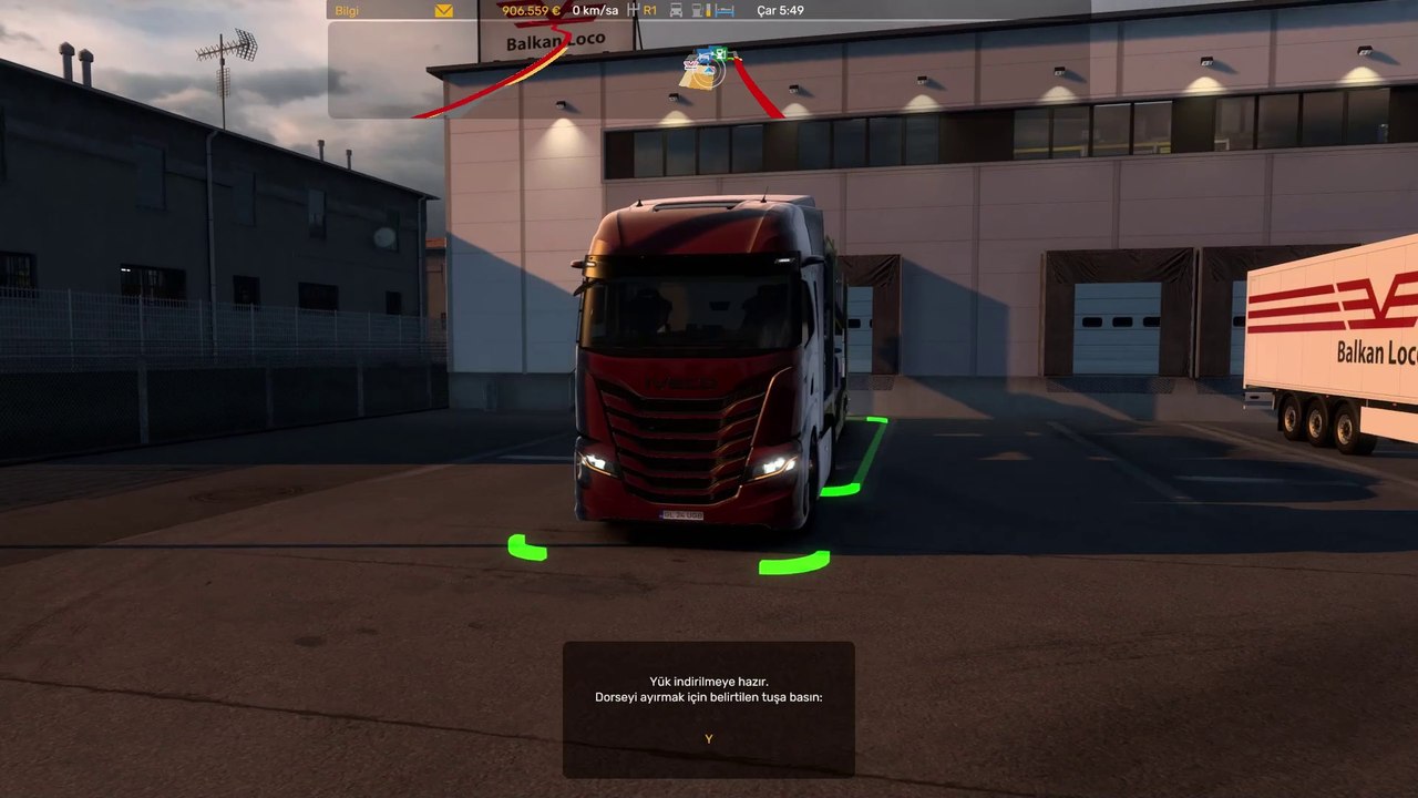 Car - Delivery from Craiova City * to Pleven City - #Iveco S-Way #Trucks - Euro Truck Simulator 2