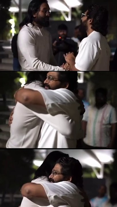 Allu Arjun Released From Jail | Manchu Vishnu Met Allu Arjun To Express His Support