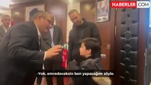 Keçiören Belediye Başkanı Mesut Özarslan'dan küçük çocuğa: Senin baban rüşvet yer mi?