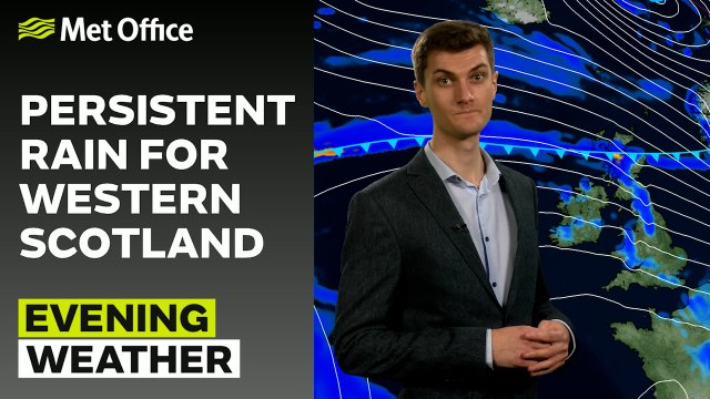 Met Office Sunday Evening Weather Forecast 15/12/2024 - Cloudy with patchy drizzle