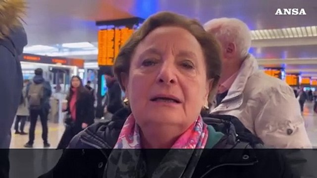 Sciopero trasporti, i disagi dei passeggeri a Roma Termini