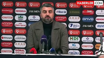 Sinan Kaloğlu: 'Eksik oyuncularımızın eksikliğini ciddi olarak hissettik'