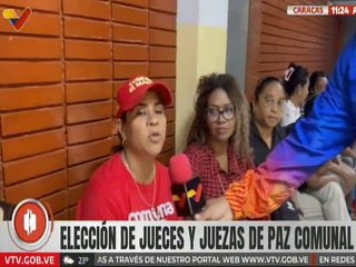 Caracas | Habitantes de El Valle instan a la ciudadanía a participar en la elección de jueces de paz