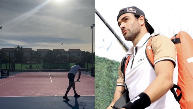 Tennis - ATP 2024 - Les Italiens Matteo Berrettini et Lorenzo Sonego au boulot avant l'Australie