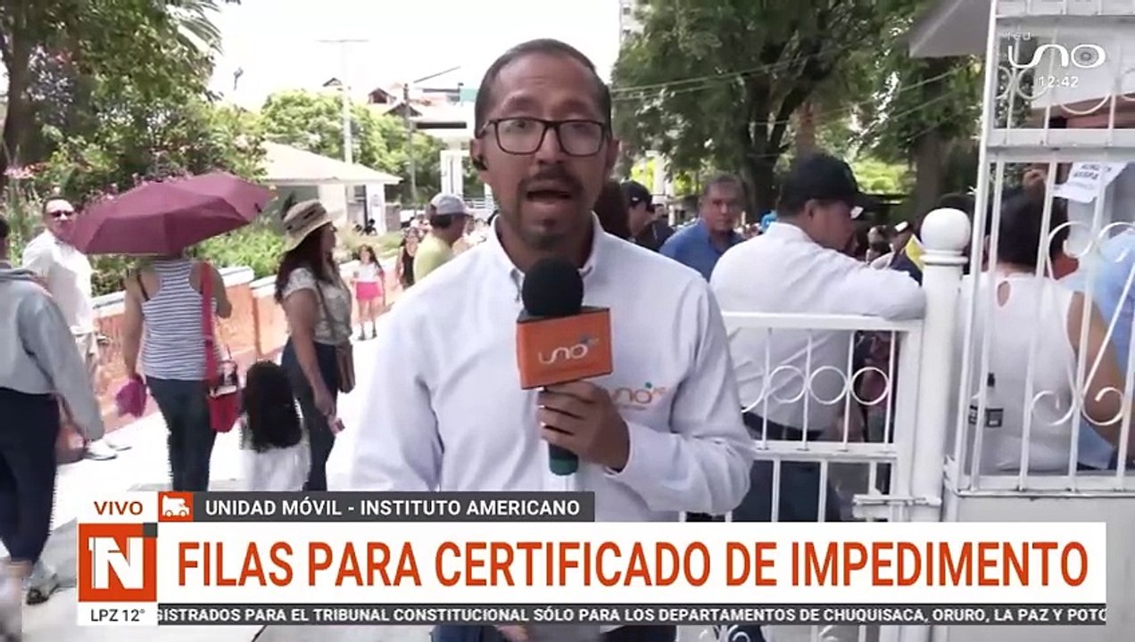 cocha filas certificado