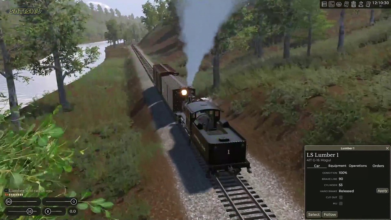 Nur gut versorgte Lokomotiven sind glücklich. | Railroader | Ep. 91