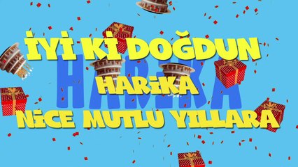 İyi ki doğdun HARİKA - İsme Özel Ankara Havası Doğum Günü Şarkısı (FULL VERSİYON) (REKLAMSIZ)