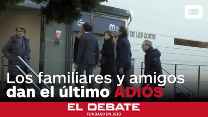 Los amigos y familiares del fundador de Mango, Isak Andic, se despiden de él en Barcelona