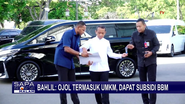 Soal Skema Penyaluran, Bahlil: Ojol Termasuk UMKM, Dapat Subsidi BBM