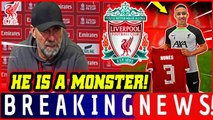 ALMOST FALL ON YOUR BACK!🚨 JÜRGEN KLOPP CONFIRMS THE ARRIVAL OF A GREAT PLAYER! LIVERPOOL NEWS