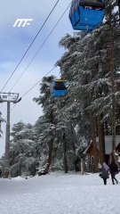 « L'hiver en Algérie » : des images incroyables qui fascinent la Toile.