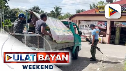 Bahagi ng mga kalsada sa ilang bayan sa paligid ng Mt. Kanlaon, isinara na