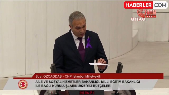 TBMM Genel Kurulu... Özçağdaş: Öğrencilere Bir Öğün Yemek 190 Milyar Lira, Oysa Sadece Verdiğiniz Vergi İndirimleri 701 Milyar Lira