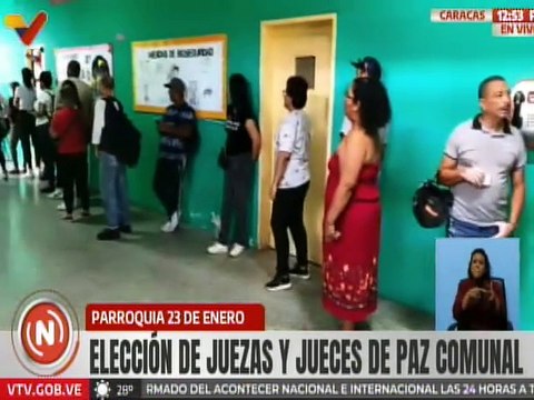 Juventud venezolana invita al pueblo a participar en la elección de jueces y juezas de paz