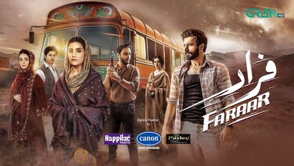 Faraar Episode 5   Hamza Ali Abbasi   Ahmed Ali Akbar   Sohai Ali Abro   15th Dec 2024   Green TV