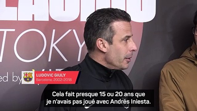 Giuly : Toujours un plaisir de jouer avec Iniesta et Xavi