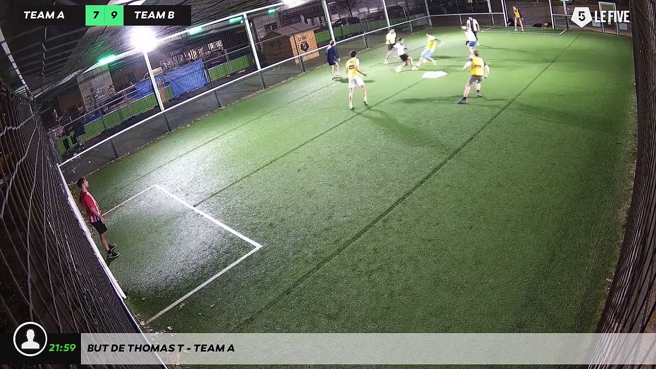 But de Thomas T - Team A