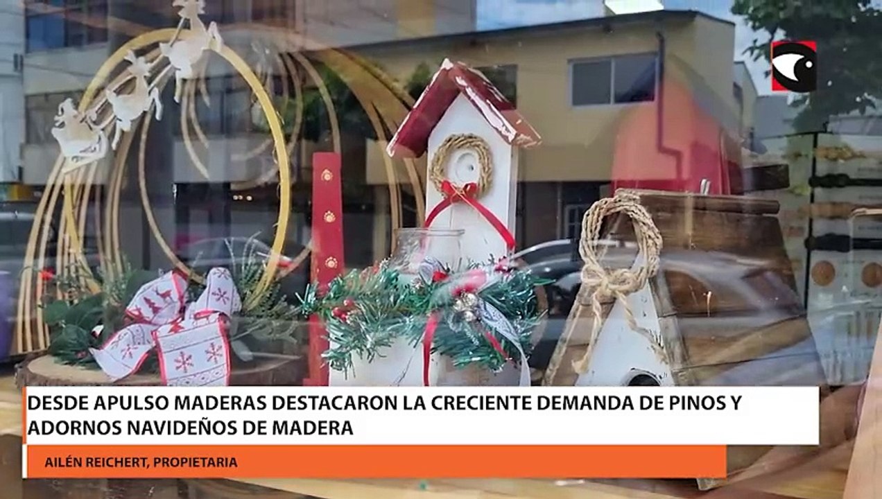 Desde Apulso Maderas destacaron la creciente demanda de pinos y adornos navideños de madera