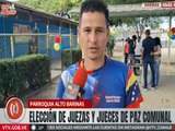 Pueblo de Barinas participa activamente en la elección de jueces y juezas de paz comunal