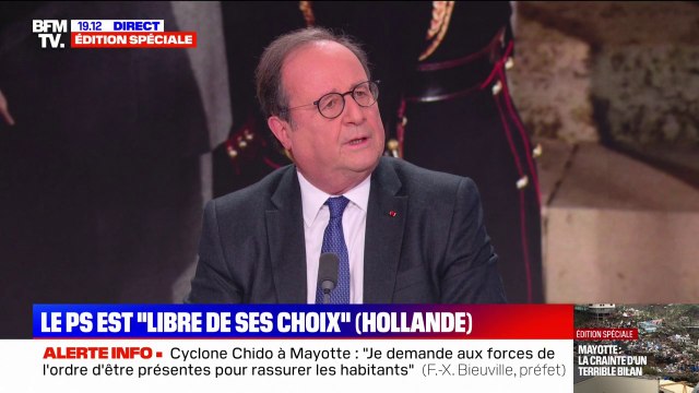 François Hollande: le Parti socialiste est libre de ses choix