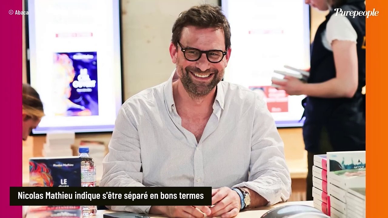 Nicolas Mathieu parle de sa rupture avec la mère de son fils Oscar : "Ça me travaille encore"