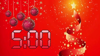 Timer/Alarm 5:00 Christmas