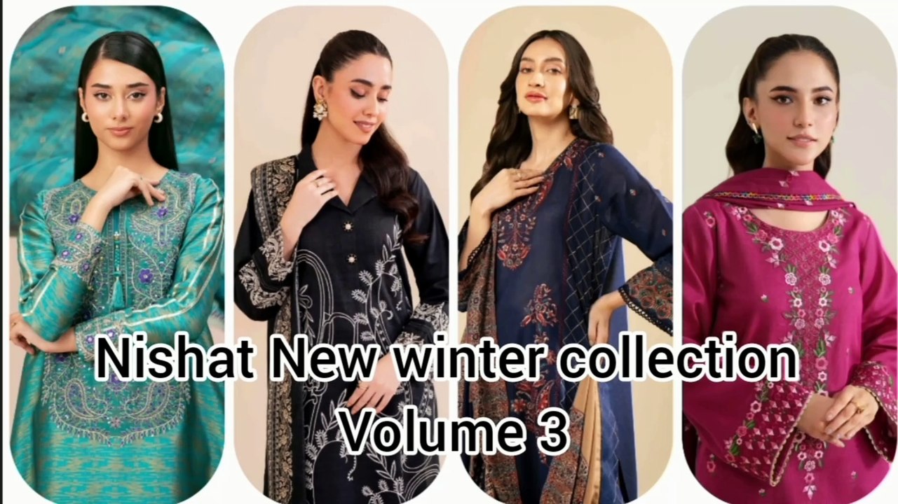 Nishat linen New Winter Collection | Nishat Winter Volume 3