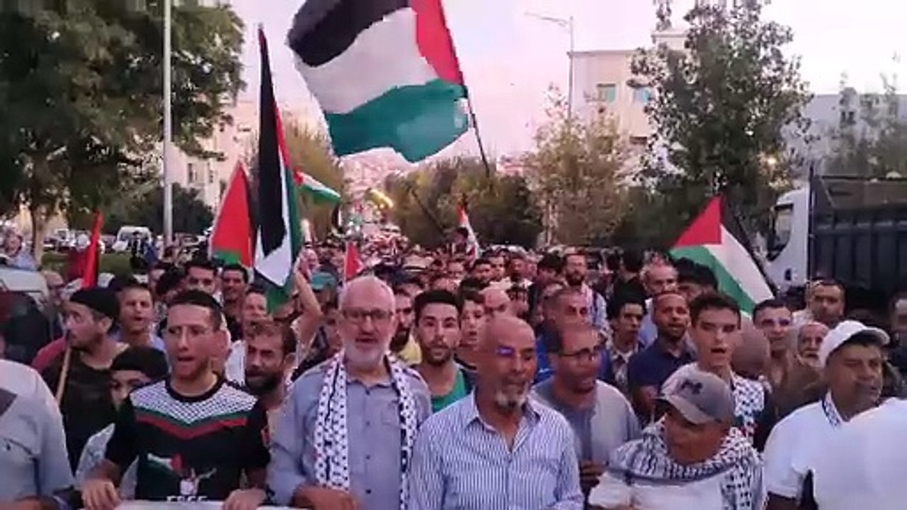 أوقفوا المجازر مسيرة  احتجاجية ضد استمرار الإبادة الجماعية بغزة ومن اجل وقف المجازر طنجة  12 09 2024