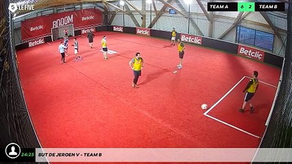 But de Jeroen V - Team B