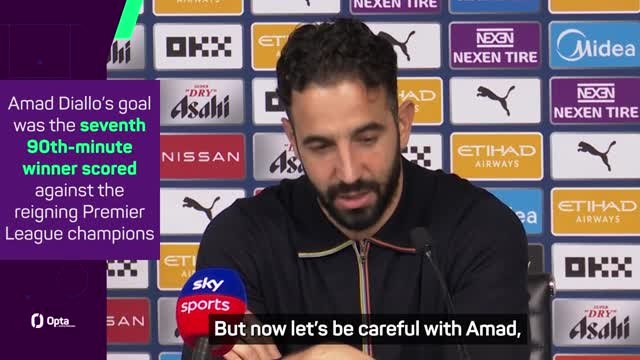 Manchester United 'must be careful' with Amad - Amorim