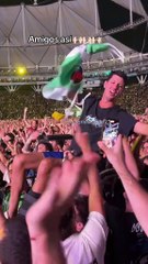 Un "piojoso" en silla de ruedas disfrutó el histórico regreso en La Plata