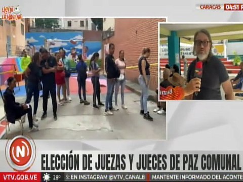 Caracas | Habitantes de la pqa. El Recreo continúan participando en la elección de jueces de paz
