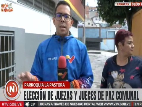 Caracas | Avanza exitosamente jornada electoral para la elección de los jueces de paz en La Pastora
