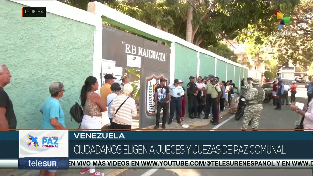Inicia elecciones de jueces y juezas de paz en Venezuela