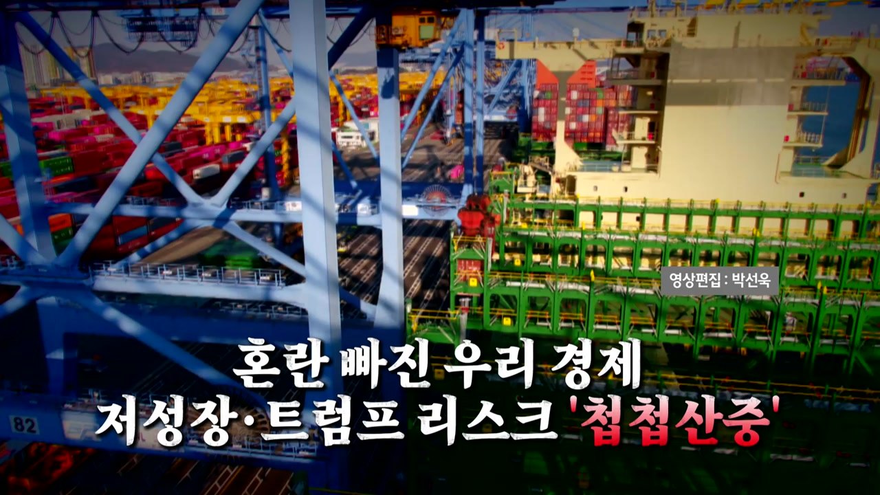 [영상] 혼란 빠진 우리 경제...저성장·트럼프 리스크 '첩첩산중' / YTN