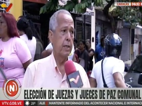Caracas | Adultos mayores de Santa Teresa participaron activamente en la elección para jueces de paz