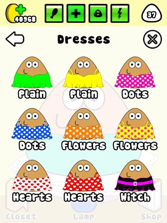 🧥 Closet of Pou Part 2 – All Coats & Dresses!