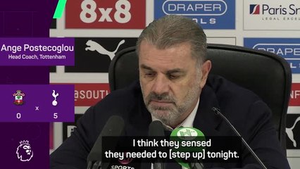 Son and Maddison 'needed to' step up - Postecoglou