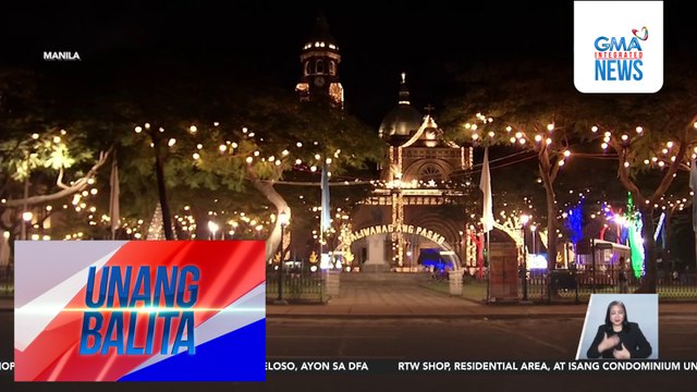 Manila Cathedral, dinagsa sa unang araw ng Simbang Gabi | Unang Balita