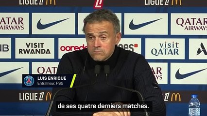 Enrique : "Doué apporte beaucoup plus aujourd'hui"
